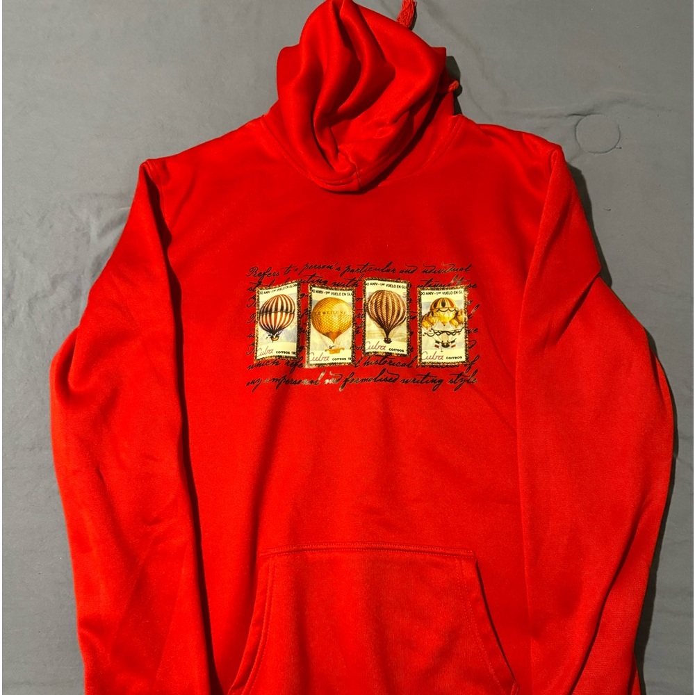 Red hoodie